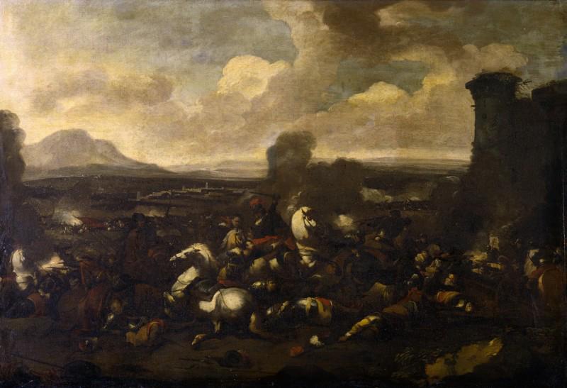 Jacques Courtois Battle oil painting image